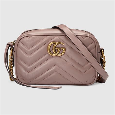 gucci gg marmont small matelassé leather belt bag|Gucci Marmont mini crossbody bag.